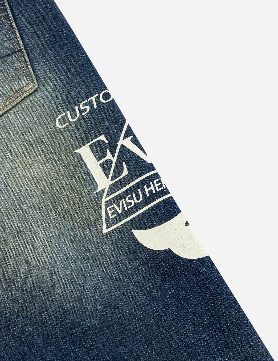 Stylish Logo Print & Seagull Embroidery Carrot Fit Jeans #2017 - Trendy High Waist Skinny Denim Pants for Women, Perfect for Casual Outings & Streetwear Fashion