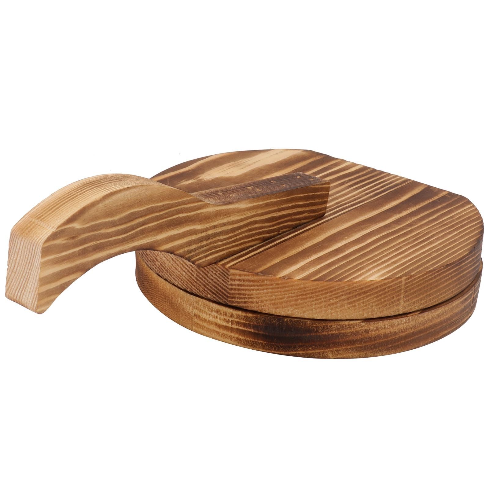 Wooden Dumpling Press - Handmade Dumpling Maker for Wonton, Ravioli & Tortillas | Easy-to-Use Dumpling Wrapper Press Tool | Perfect for Asian Cooking, Italian Pasta & Mexican Cuisine | Kitchen Gadget for Homemade Dumplings & More