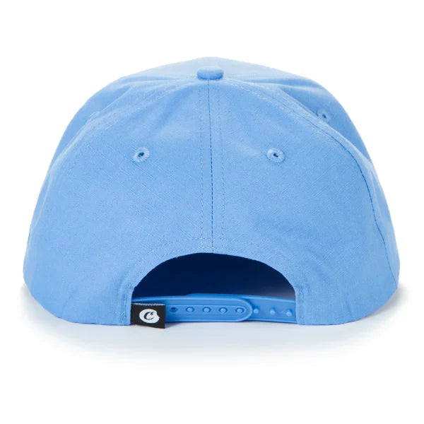 Cookies Catamaran Twill Snapback Cap – Carolina Blue | Adjustable Baseball Hat for Men & Women | Perfect for Beach, Boating, and Outdoor Activities