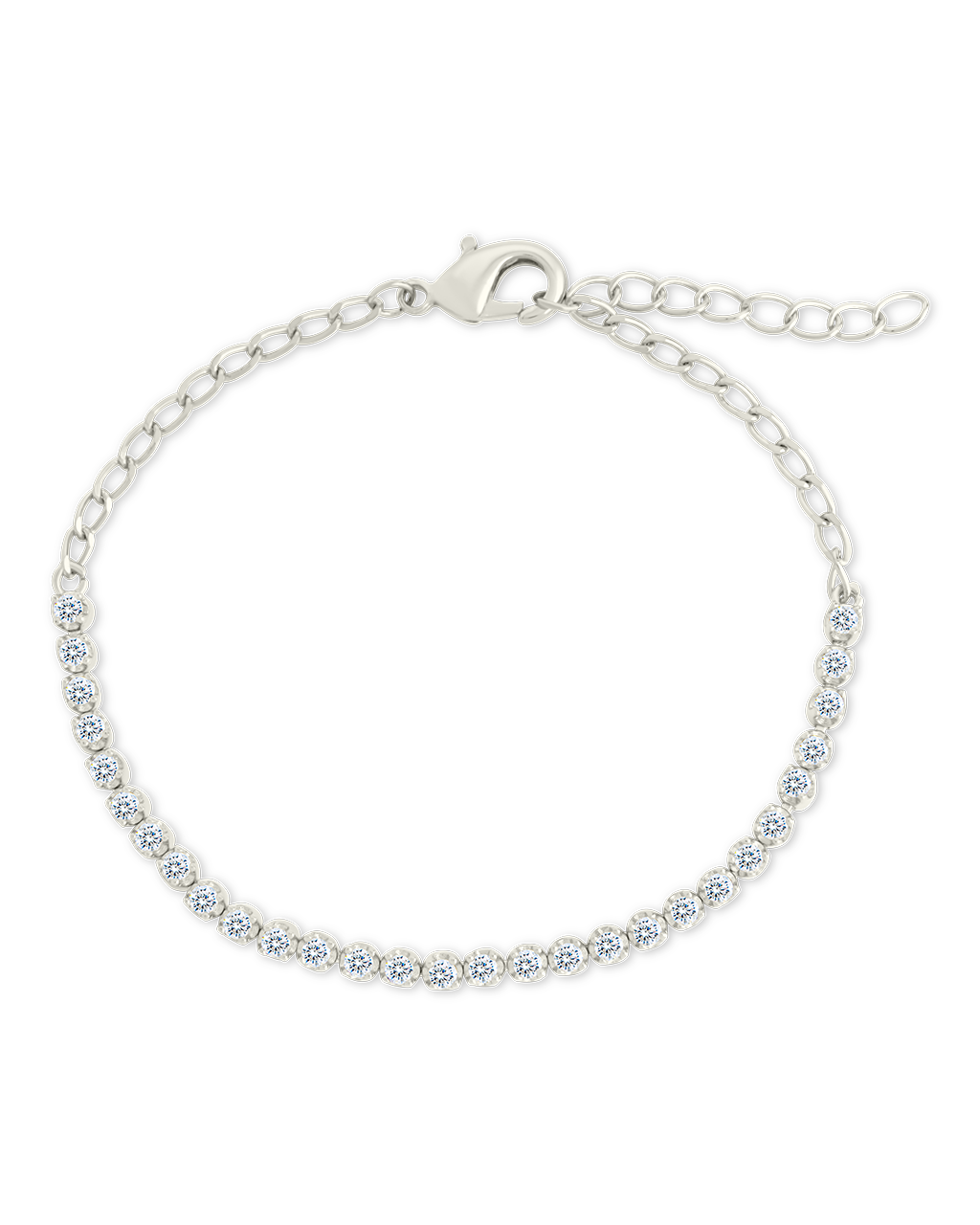 Lavinia Brilliant Cut Cubic Zirconia CZ Bracelet for Women - Elegant Fashion Jewelry Gift for Wedding, Party & Special Occasions