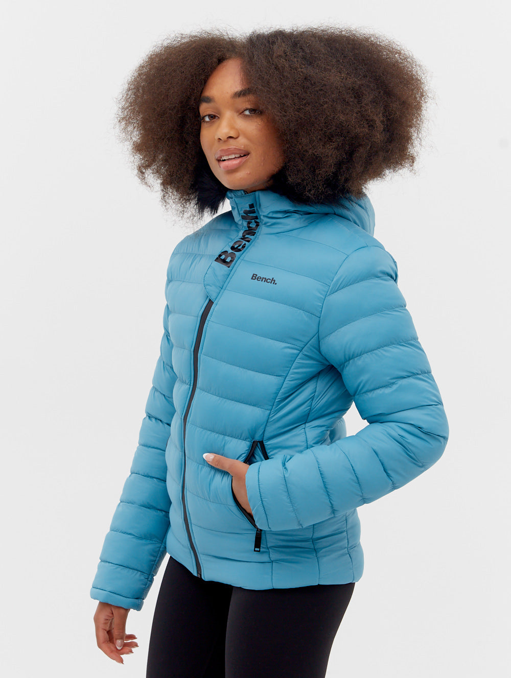 Ludlow Hooded Bomber Jacket for Men - Lightweight Waterproof Windbreaker with Fleece Lining - Perfect for Outdoor Activities, Travel & Casual Wear