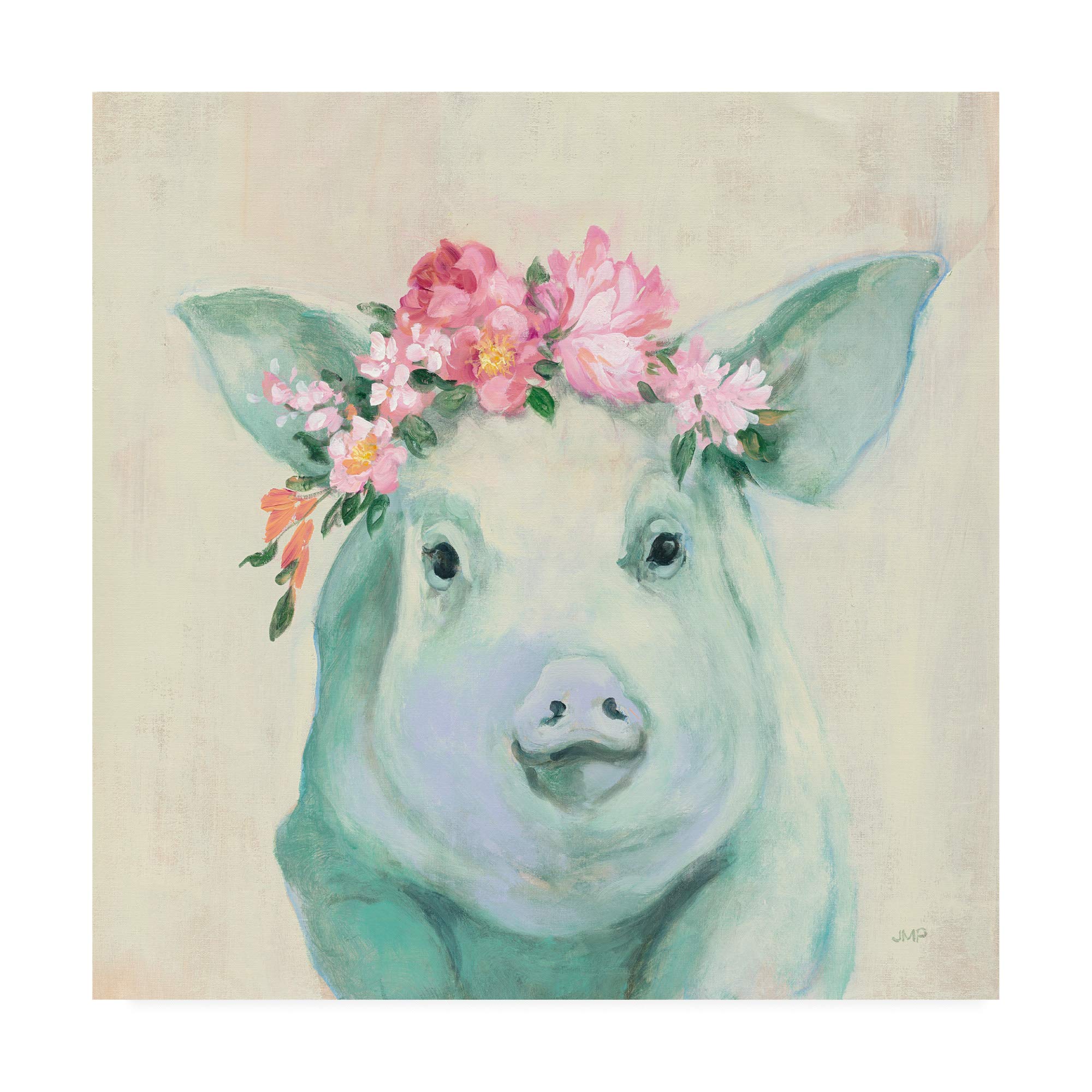 Julia Purinton Festival Girl IV 18x18 Fine Art Print - Perfect for Home Decor, Office Wall Art & Gift Ideas