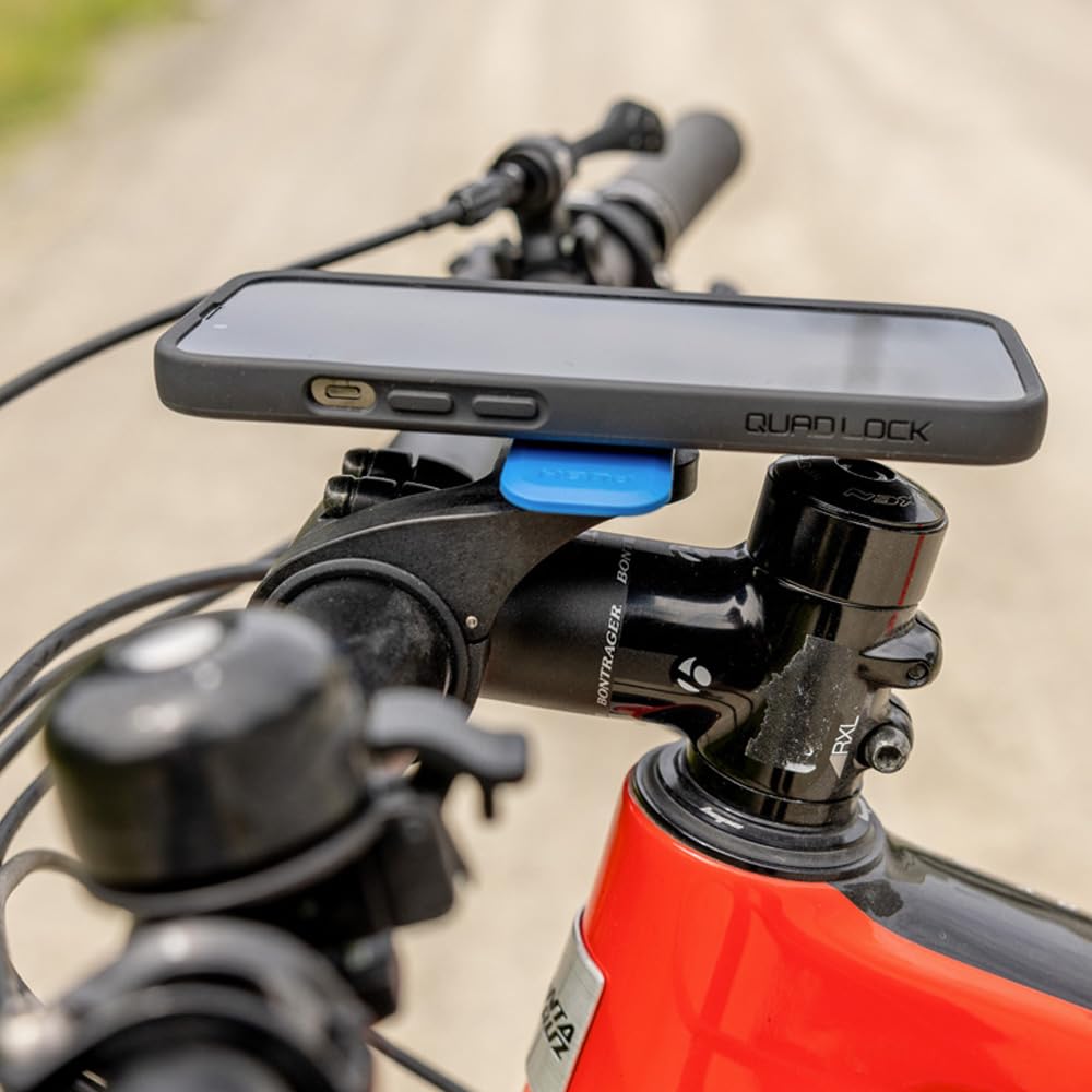 Quad Lock Out Front Bike Phone Mount Kit with MAG Case for Samsung Galaxy S23 - Secure Cycling Phone Holder for Outdoor Sports & Commuting