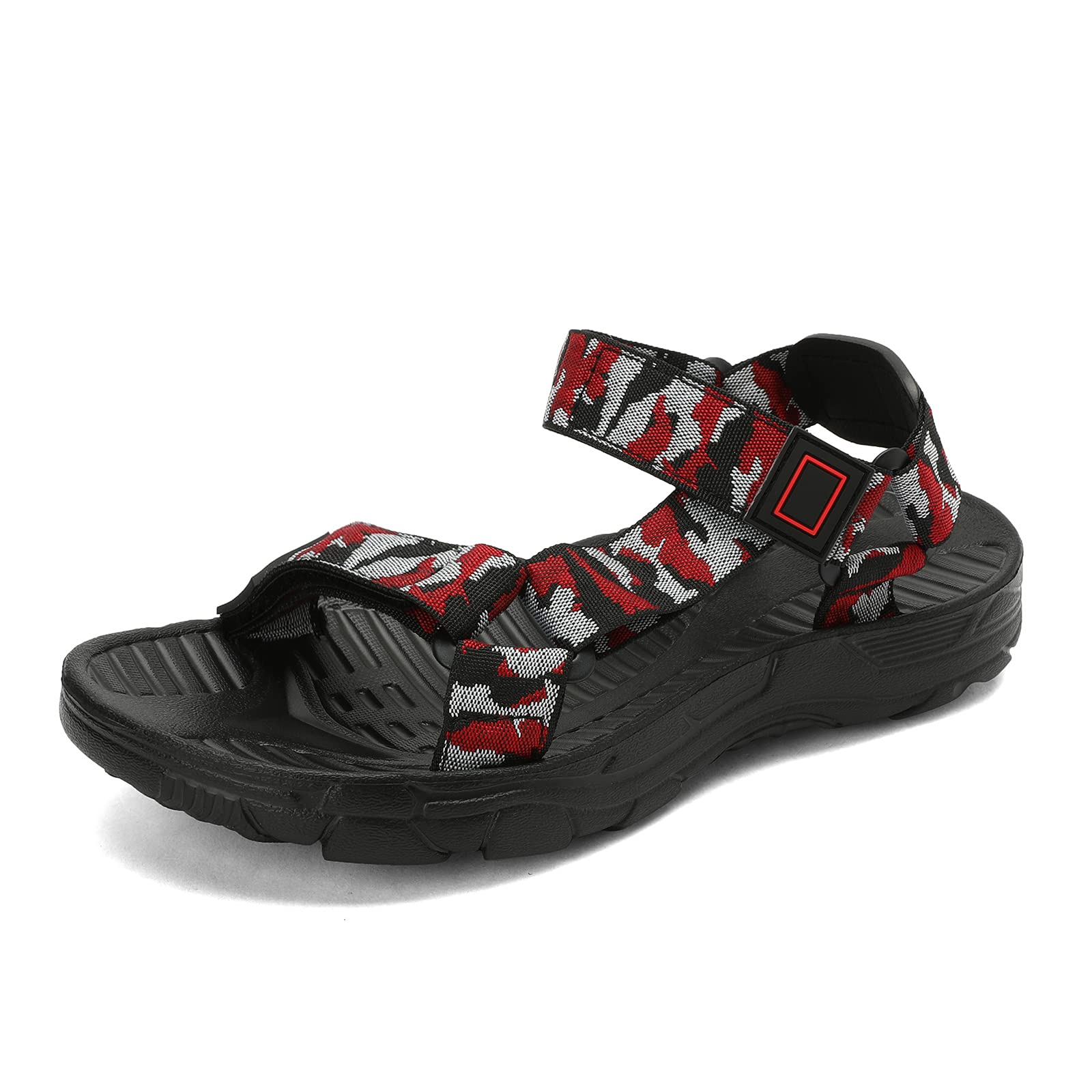 Kulebear Boys Summer Sports Sandals - Breathable Hiking & Beach Sandals for Kids - Lightweight Outdoor Open-Toe Sandals for Boys - Perfect for Beach, Pool, Park, and Summer Adventures