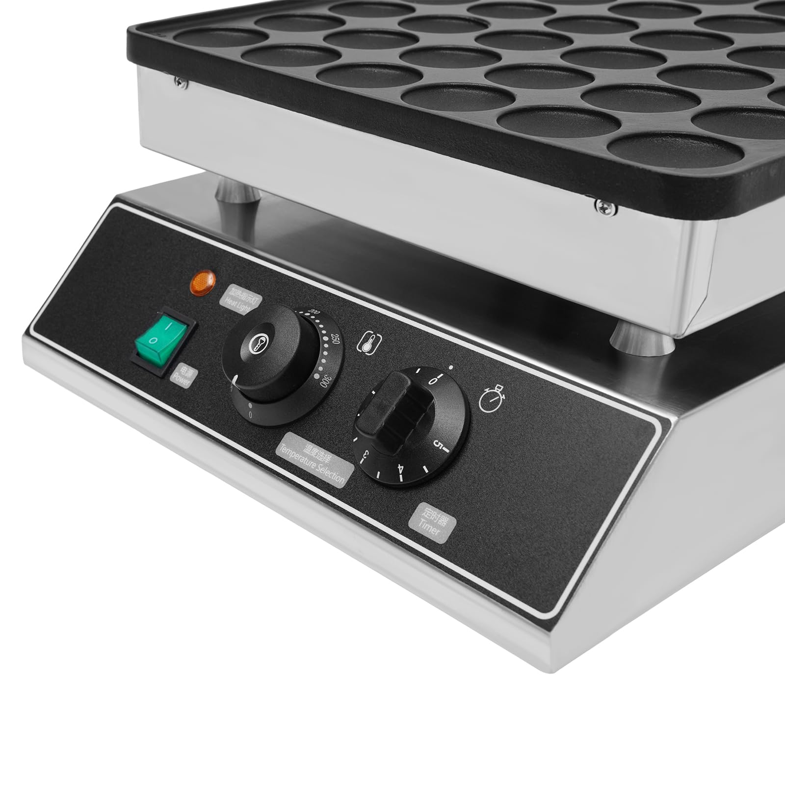Electric Mini Dutch Pancake Maker - Nonstick Dorayaki Baker Machine, Easy Clean Pancake Grill for Homemade Fluffy Pancakes | Perfect for Family Breakfast, Brunch & Kids Cooking Fun
