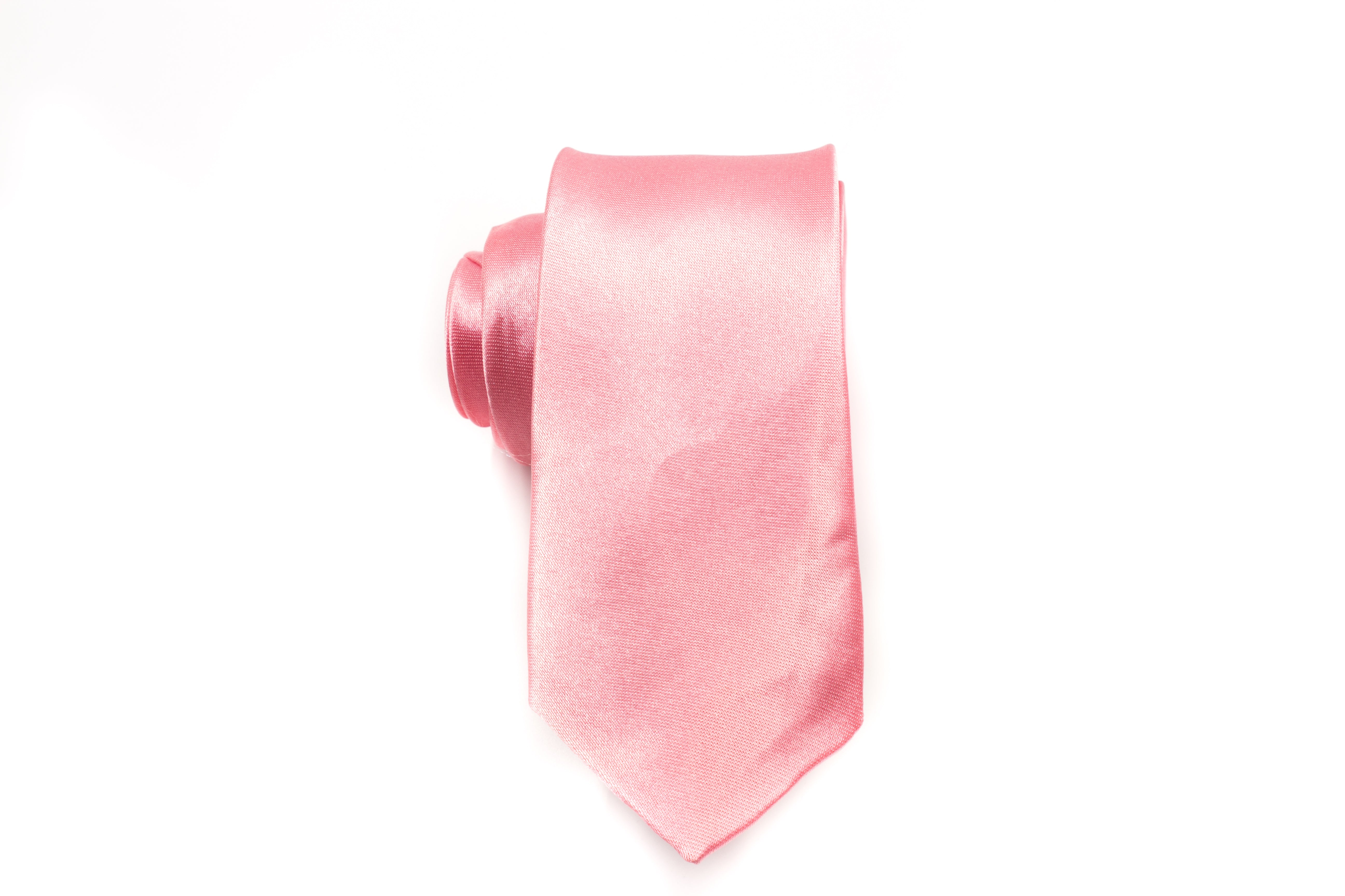 Stylish Men's Skinny Tie in Dusty Pink - Perfect for Weddings, Business Meetings & Formal Events