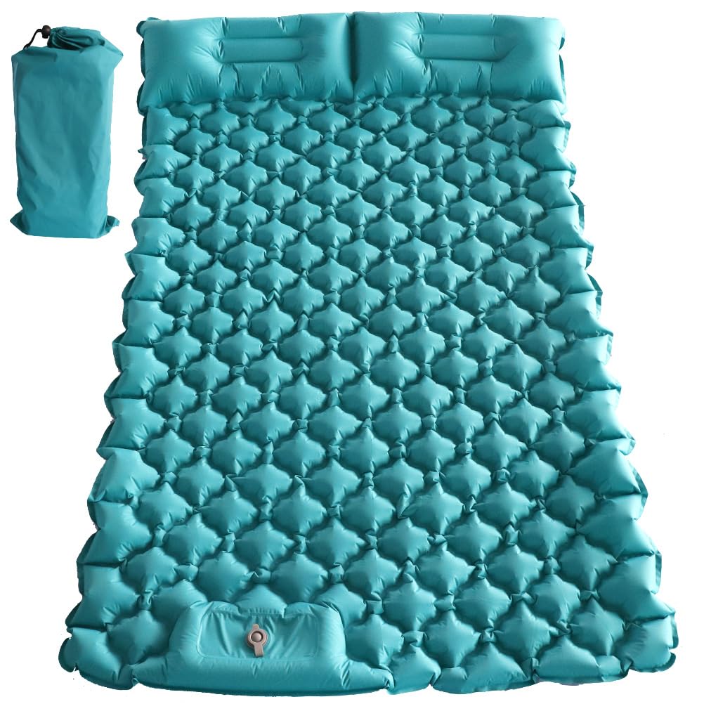 Ultralight Inflatable Sleeping Pad with Built-in Pump - Perfect for Camping, Hiking & Backpacking - Compact & Comfortable for Outdoor Adventures