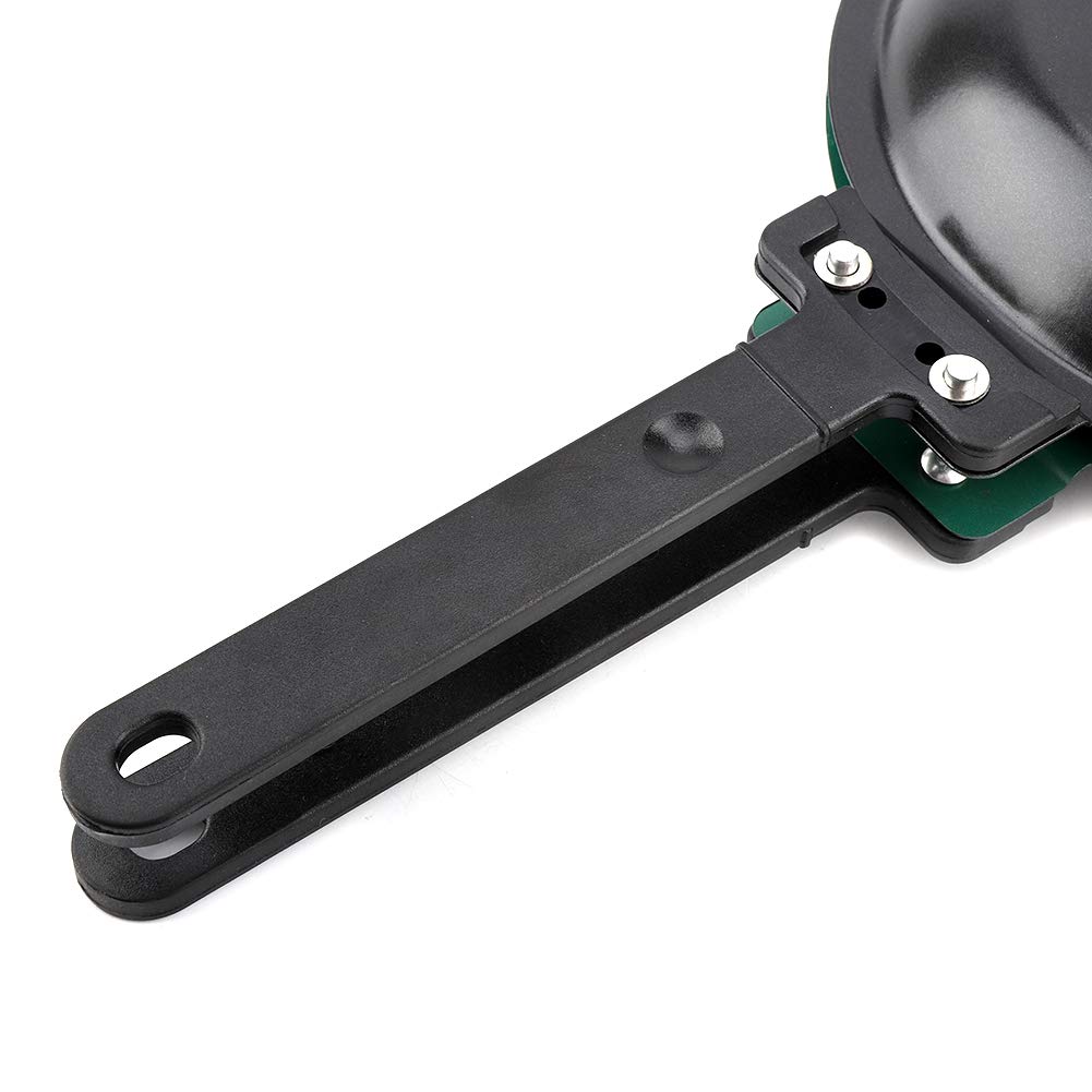 Non-Stick Ceramic Double-Sided Pancake Pan - Green Shell-Shaped Frying Pan for Perfect Pancakes, Crepes & Eggs | Ideal for Breakfast, Brunch & Family Cooking