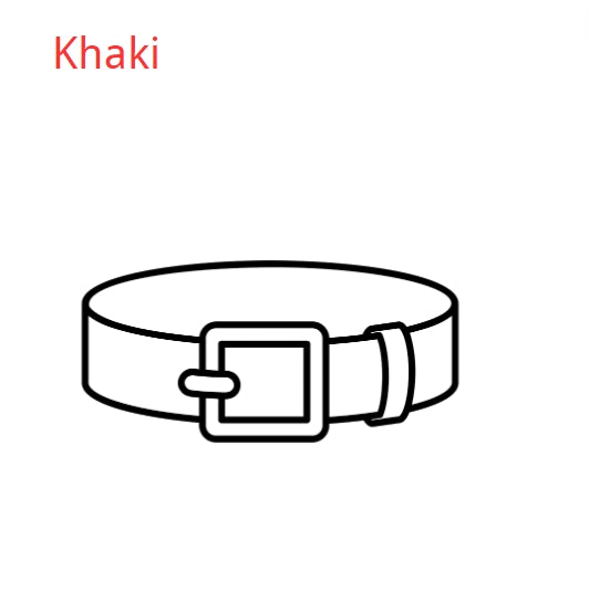 Premium Genuine Leather Men's Belt (HP165) - Stylish & Durable for Casual, Business & Formal Wear