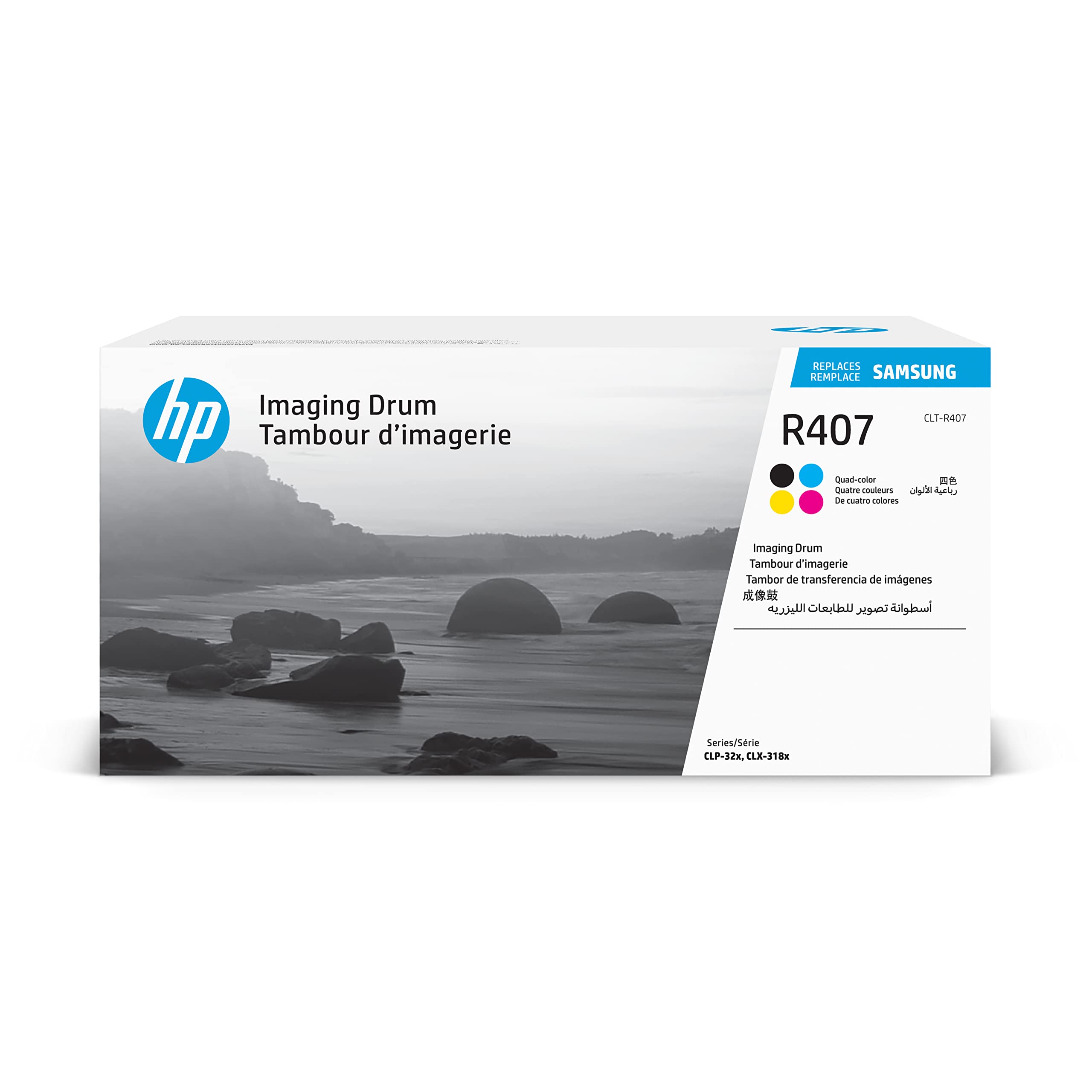 Original HP Samsung CLT-R407 Laser Imaging Drum (SU408A) Replacement Toner Cartridge - Compatible with HP Printers - Perfect for Office & Home Printing Needs
