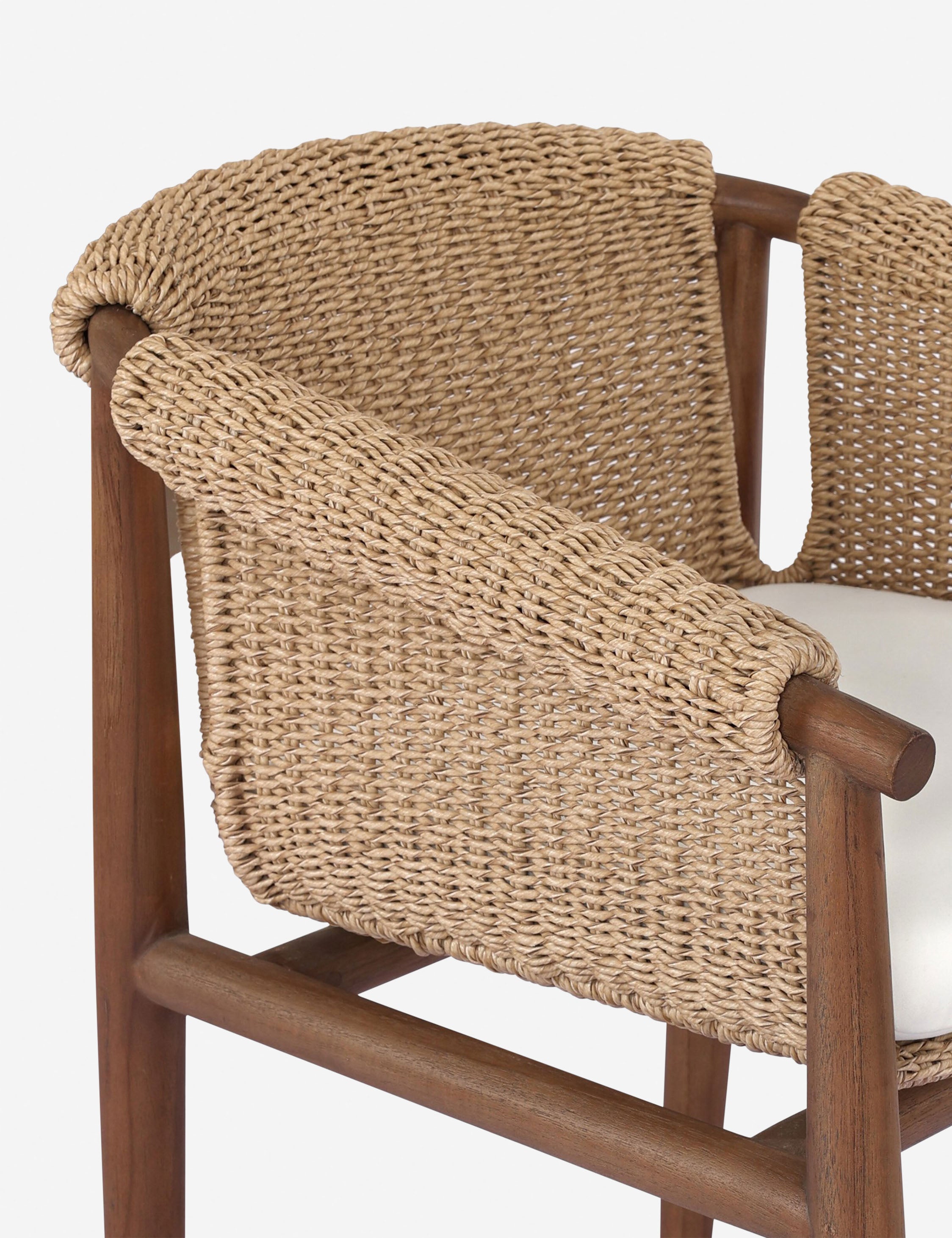 Cantrelle Outdoor Dining Chair - Weather-Resistant Patio Furniture for Garden, Poolside, and Backyard - Perfect for Outdoor Entertaining and Relaxation