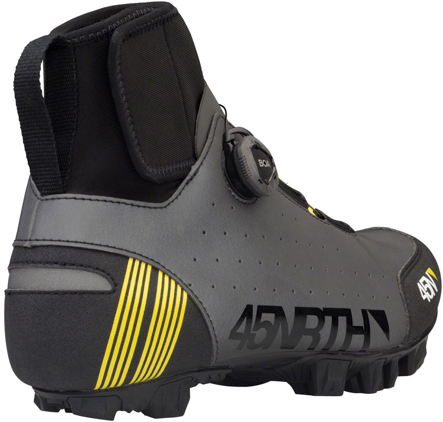 45NRTH Ragnarok MTN 2 Bolt Cycling Boots - Reflective Winter Bike Shoes for Men, Size 48 - Waterproof & Insulated for Extreme Cold Weather Riding