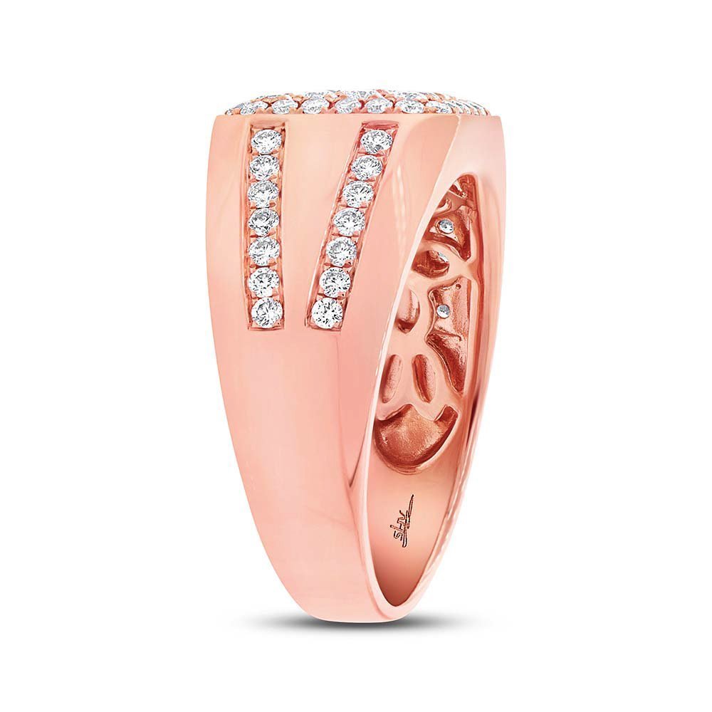 14KT Gold 1.15 CTW Diamond Men's Fashion Ring - Perfect for Weddings, Anniversaries & Special Occasions