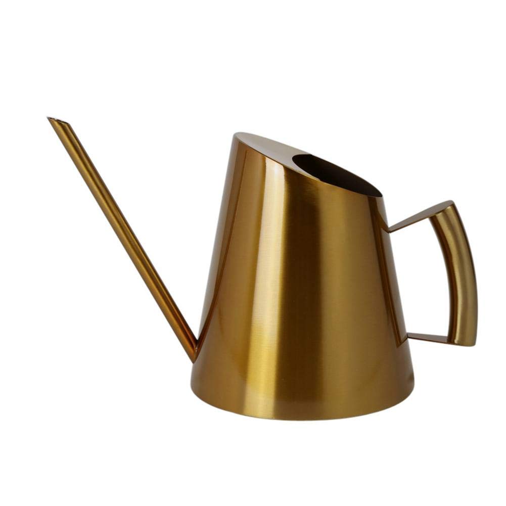Krimo Stainless Steel Watering Can for Indoor Plants, Outdoor Garden - Perfect for Houseplants, Flowers, and Herb Gardening