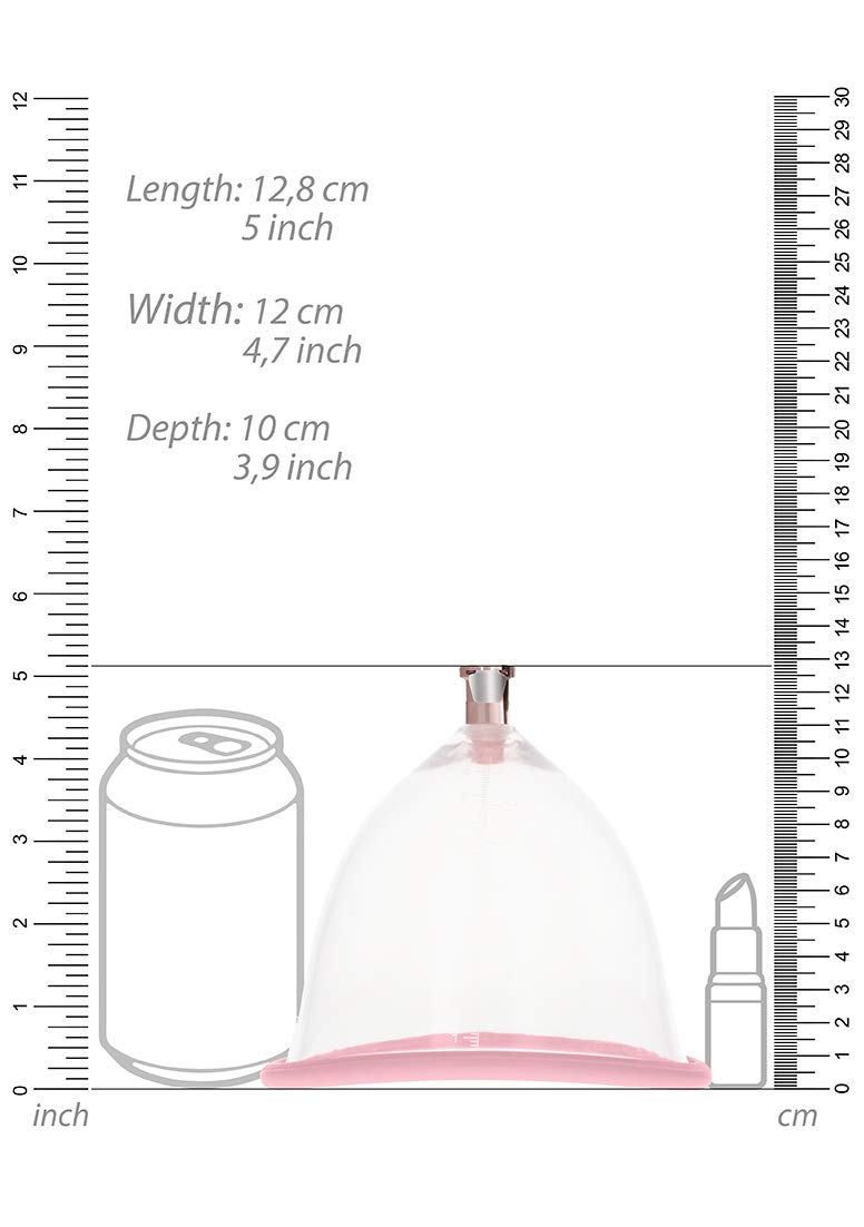Shots America Rose Gold Medium Breast Pump Set - Portable Electric Breast Pump for Nursing Moms - Perfect for Travel, Work & Home Use