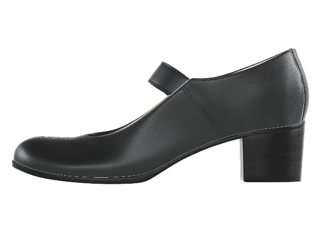 Joplin Pumps Mary Janes Women's Comfortable Low Heel Dress Shoes for Work & Office | Classic Pointed Toe Flats for Professional Women