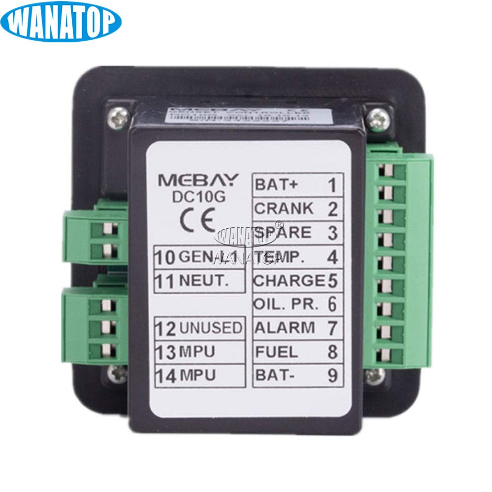 Diesel Generator Manual Start Controller - Genset Engine Module for Power Backup