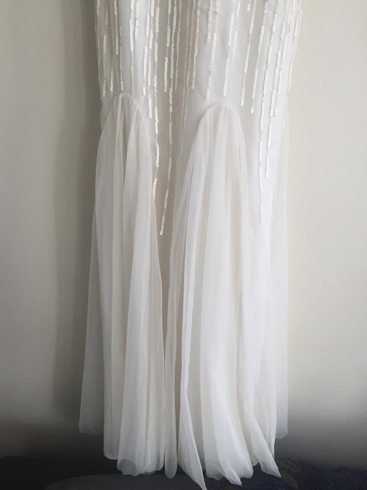 J. Crew Harper Beaded Mermaid Wedding Dress - Elegant Beaded Lace Bridal Gown for Beach, Church & Formal Weddings