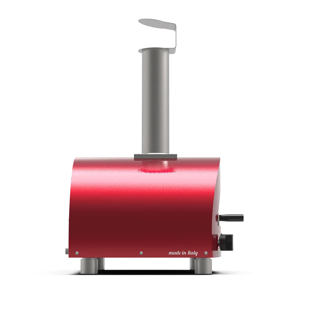 Alfa Moderno Portable Pizza Oven - Red Liquid Propane Outdoor Pizza Maker for Backyard, Camping & Picnics - FXMD PT GROA U