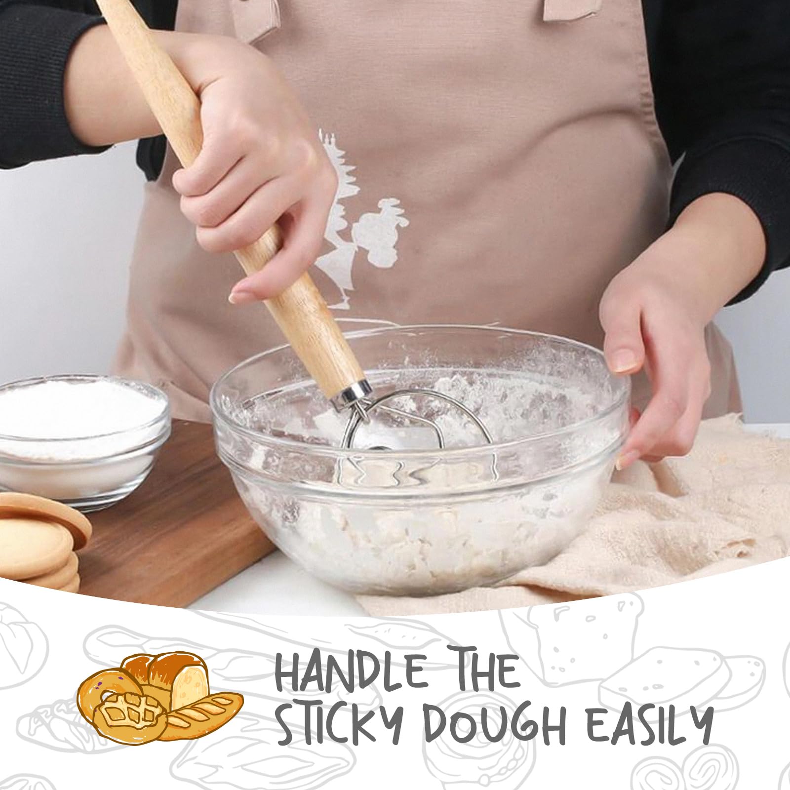 Premium Bread Proofing Baskets Set - 10