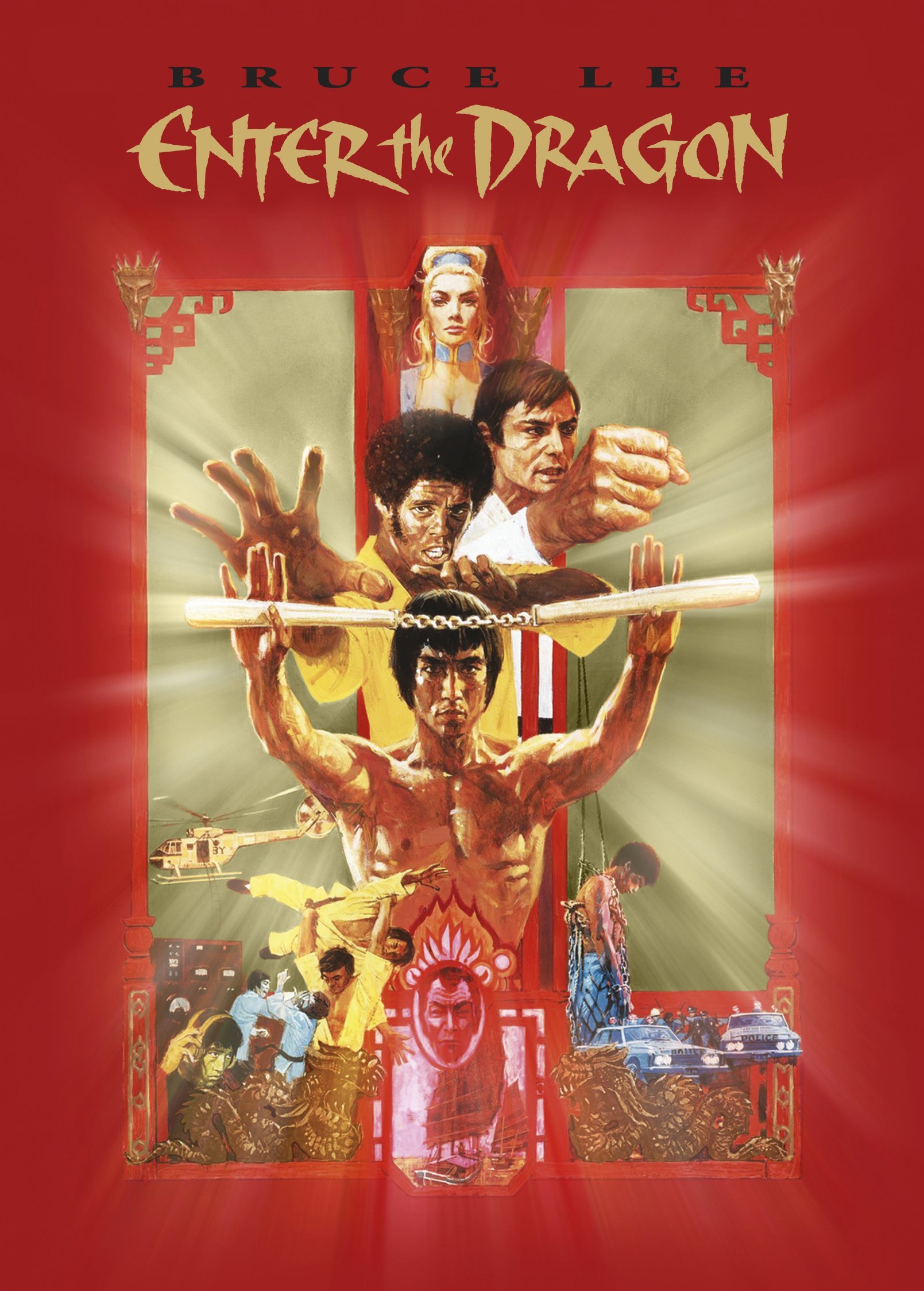 Enter the Dragon - Classic Martial Arts Movie DVD | Action-Packed Bruce Lee Film | Perfect for Movie Nights & Martial Arts Fans