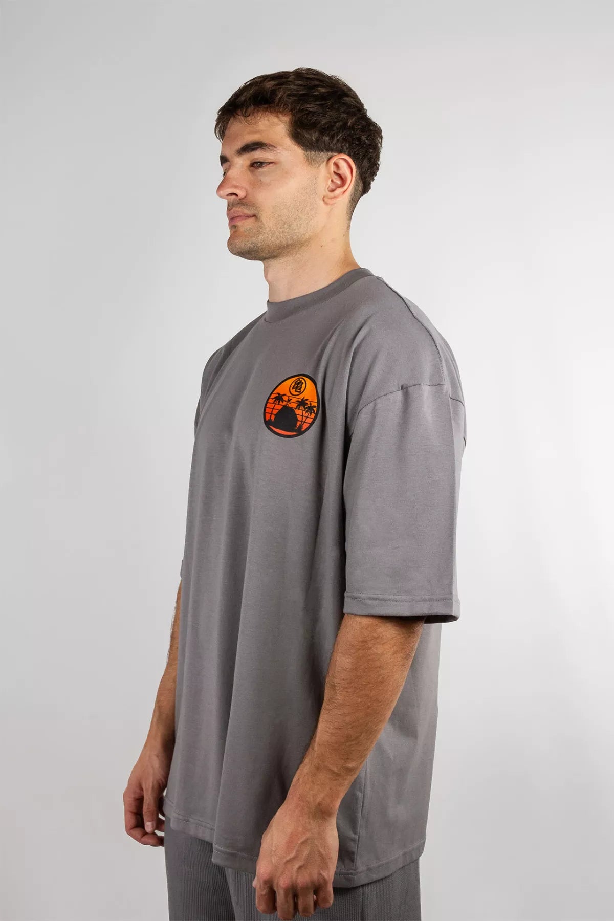 Ocn H Tribute Gray T-Shirt - Premium Cotton Men's Tee for Casual Wear, Gym & Street Style