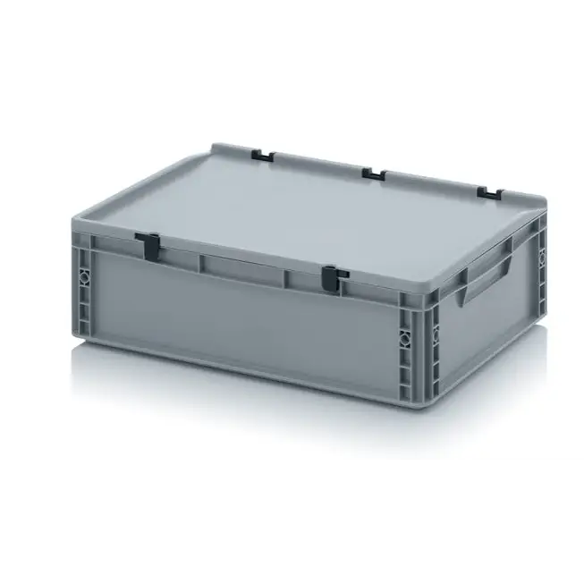 Euro Containers with Lids - Airtight Food Storage Containers for Kitchen, Pantry & Meal Prep | BPA-Free Plastic Containers with Secure Lids for Leftovers, Dry Goods & Organizing