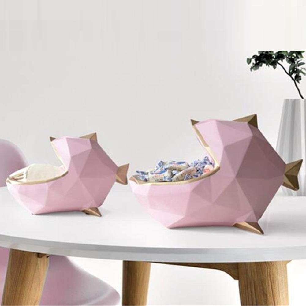 Handcrafted Resin Fish Sculpture - Elegant Tabletop Decor for Home, Office, or Gift | Perfect for Organizing Small Items, Candy Storage, and Phone Accessories