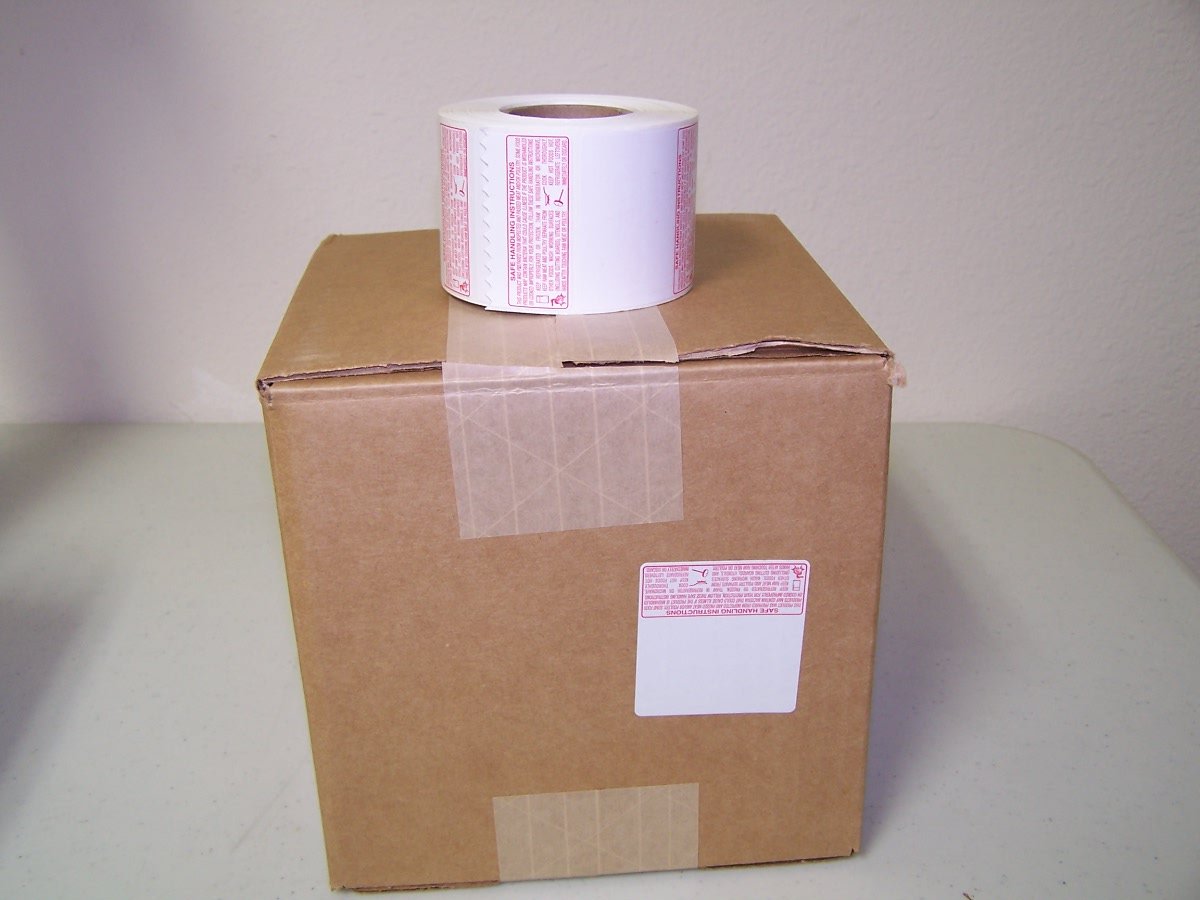 Torrey LSQ-40L Label Safe Handling Thermal Rolls - 12 Rolls per Case (1000 Labels per Roll, 56