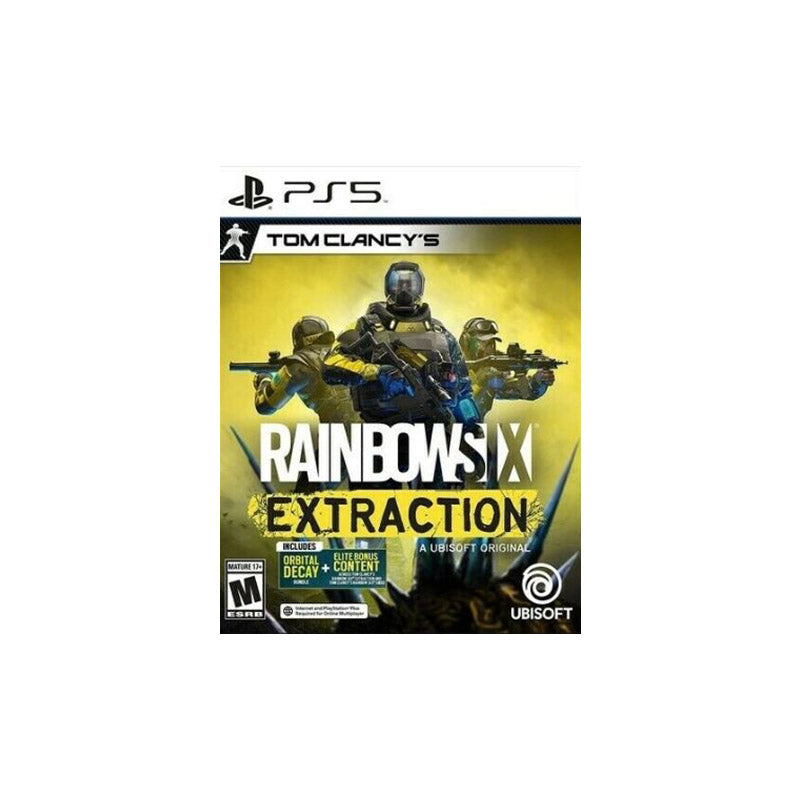 Tom Clancy's Rainbow Six Extraction Standard Edition for PS5 - Action-Packed Tactical Shooter Game (America Region) - Perfect for Co-op Missions and Intense Combat Scenarios