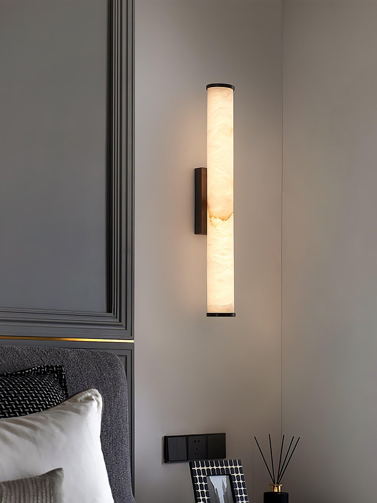Callisto Modern Wall Lamp - Sleek LED Sconce Light for Bedroom, Living Room & Hallway - Energy Efficient Indoor Lighting Fixture (Black)