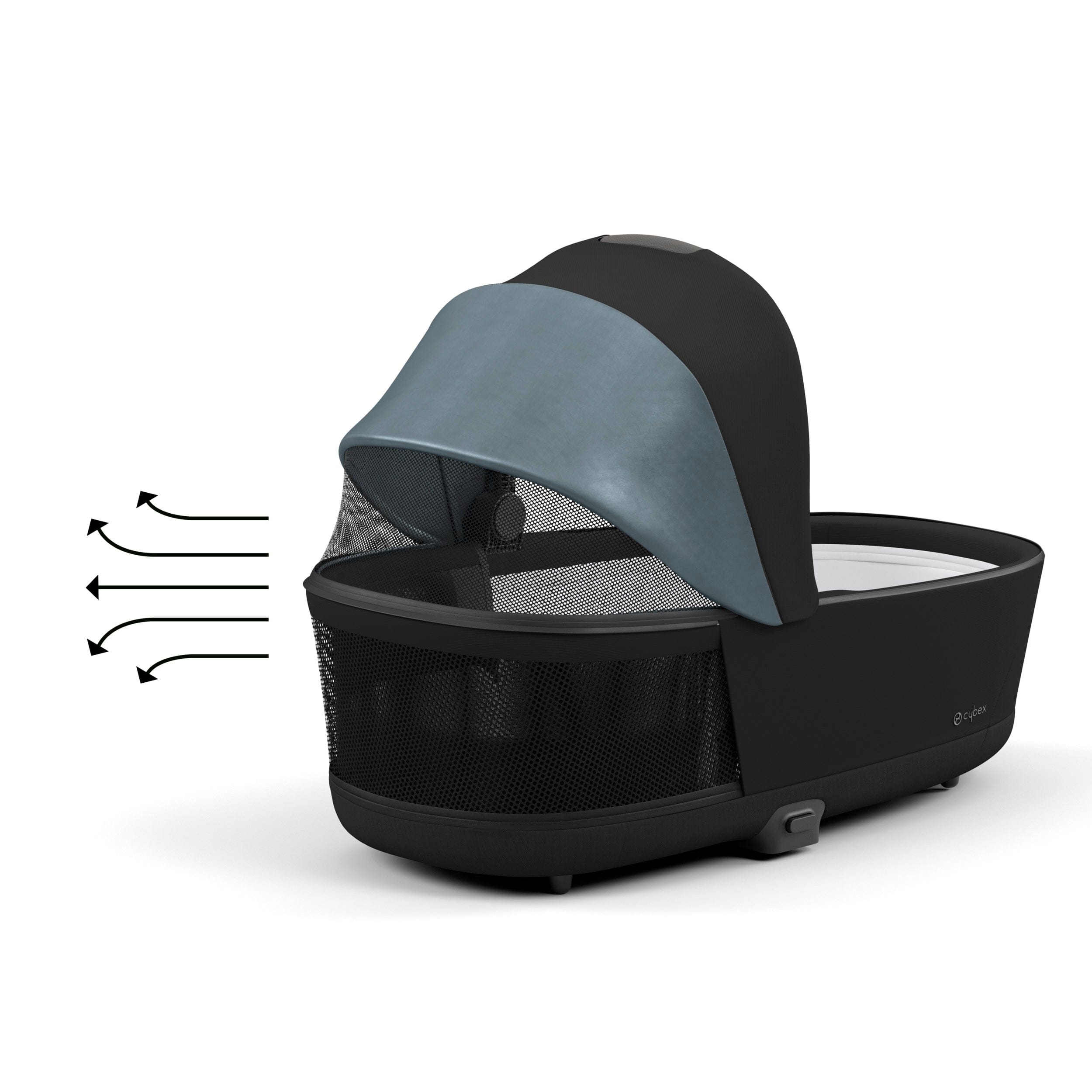 Cybex Priam 4 & ePriam 2 Lux Carry Cot - Premium Baby Stroller with Bassinet for Newborns | Perfect for City Walks, Shopping & Travel
