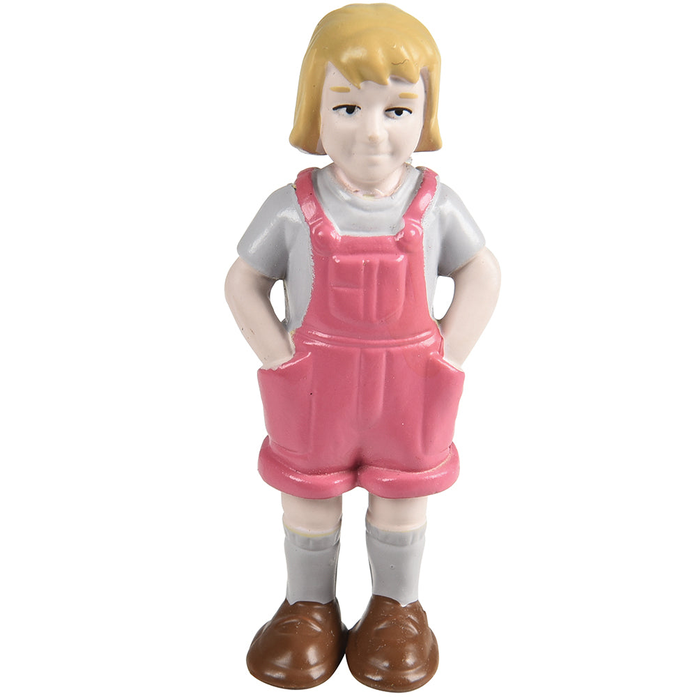 Caucasian Pretend Play Vinyl Family Figurines - 8 Piece Doll Set for Kids Role Play, Storytelling & Educational Activities | Perfect for Preschool Learning, Family Bonding & Imaginative Play