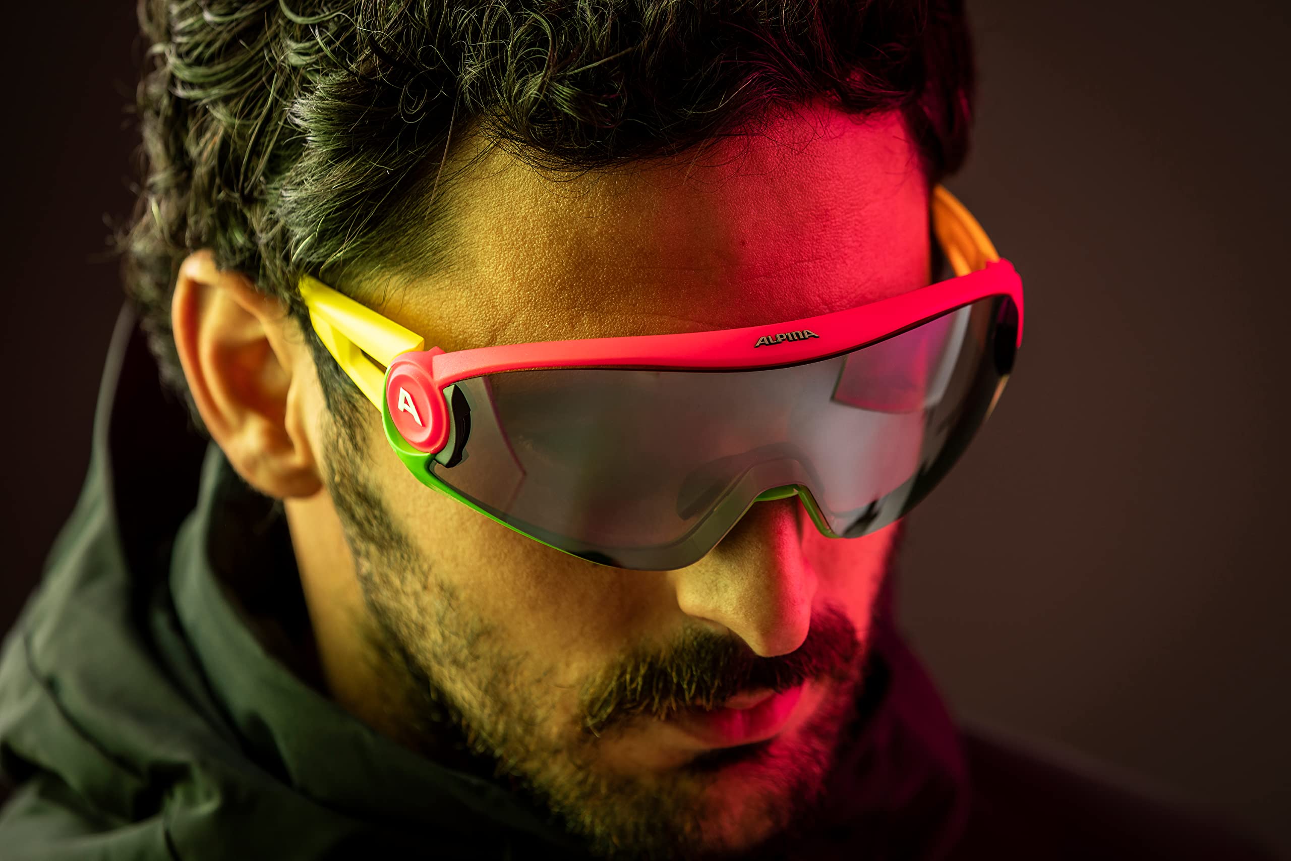 ALPINA 5W1NG Polarized Sports Sunglasses - Shatterproof Cycling Glasses with 100% UV Protection for Men & Women - Perfect for Running, Cycling, Hiking & Outdoor Activities