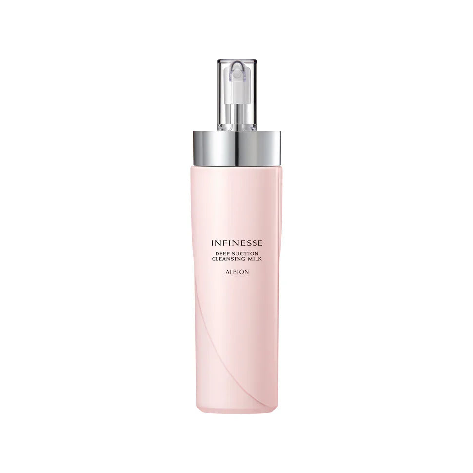 ALBION Infinesse Deep Suction Cleansing Milk - Gentle Pore Cleanser for Deep Cleansing & Hydration | Perfect for Daily Skincare Routine & Makeup Removal