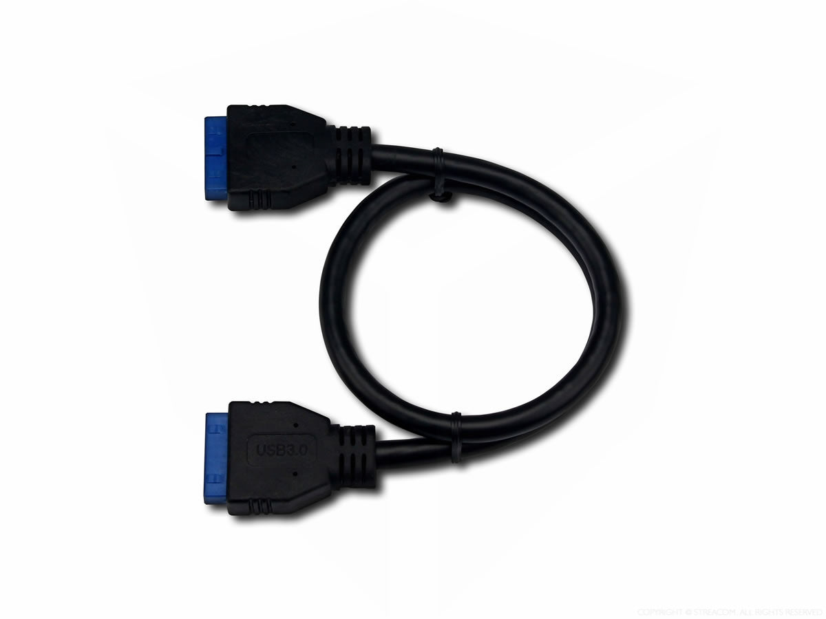Streacom SC30 USB 3.0 High-Speed Data Transfer Cable - 3ft Durable Nylon Braided Cord for PC, Laptop, Smartphone & External Hard Drives - Fast Charging & Sync for Home & Office Use
