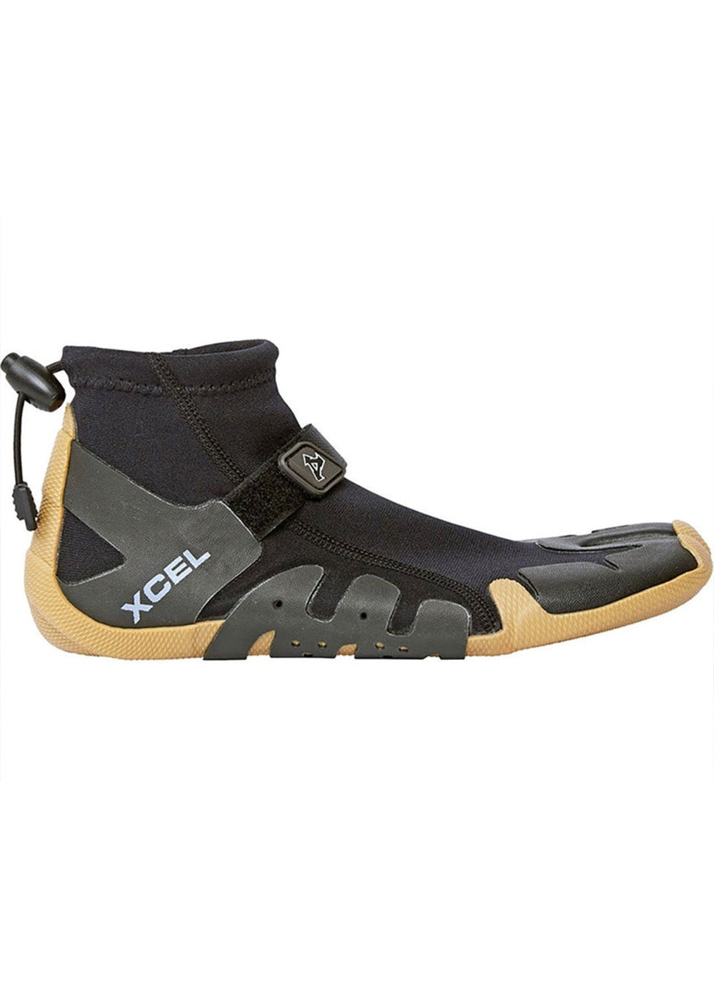 Xcel Men's Infiniti Split Toe 1mm Neoprene Booties - Premium Reef Walking Shoes for Surfing, Fishing & Water Sports
