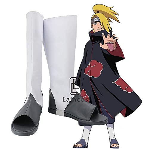 Anime Akatsuki Deidara Cosplay Shoes - Custom-Made Size 41 for Women | Perfect for Cosplay Events, Halloween & Anime Conventions
