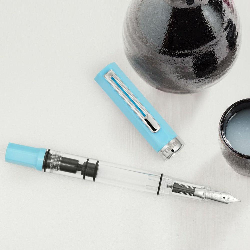 TWSBI Eco Sky Blue Fountain Pen - Limited Edition (2024) | Premium Writing Instrument for Journaling, Calligraphy & Everyday Use