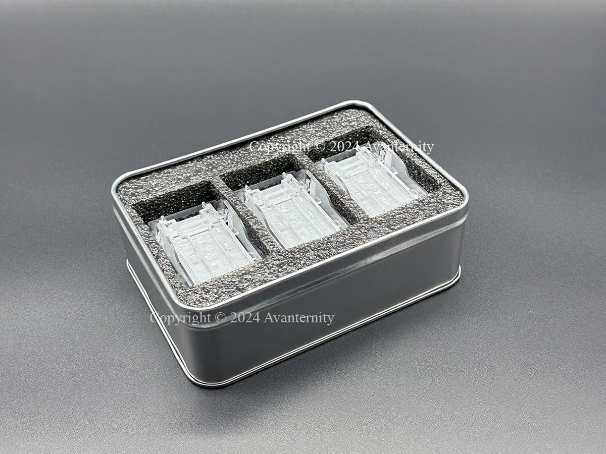 Avanternity's Compatible Staple Refills for Samsung SL-STP000 Staple Cartridges - 4 Pack | Perfect for Office, School & Home Use with Samsung Staplers