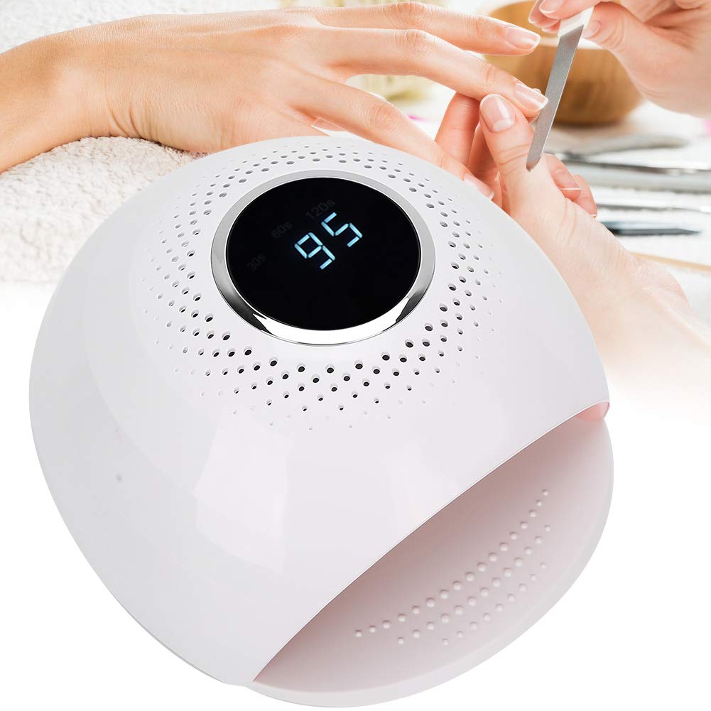 Portable UV LED Nail Lamp - 84W Professional Gel Nail Dryer for Manicure & Pedicure | Fast Curing for Gel Polish & Acrylic Nails | Perfect for Home Salon, Nail Art & DIY Nail Care