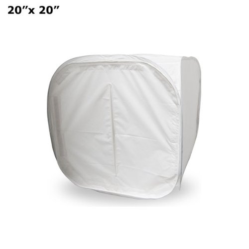20x20 Inch Professional Photo Softbox Light Tent Cube with 4 Chroma Key Backdrops (Black/White/Green/Blue) - AGG316 - Perfect for Product Photography, E-commerce Listings & YouTube Videos