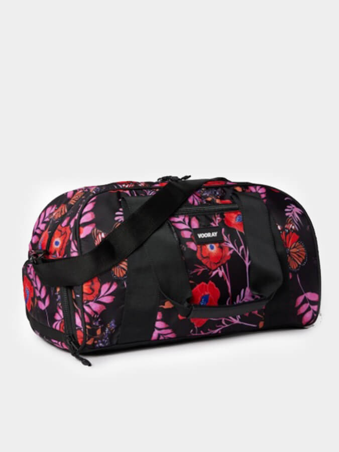 Vooray Burner Gym Duffel Bag - Water-Resistant Sports Duffel with Shoe Compartment & Wet Pocket - Perfect for Gym, Travel & Workout Essentials