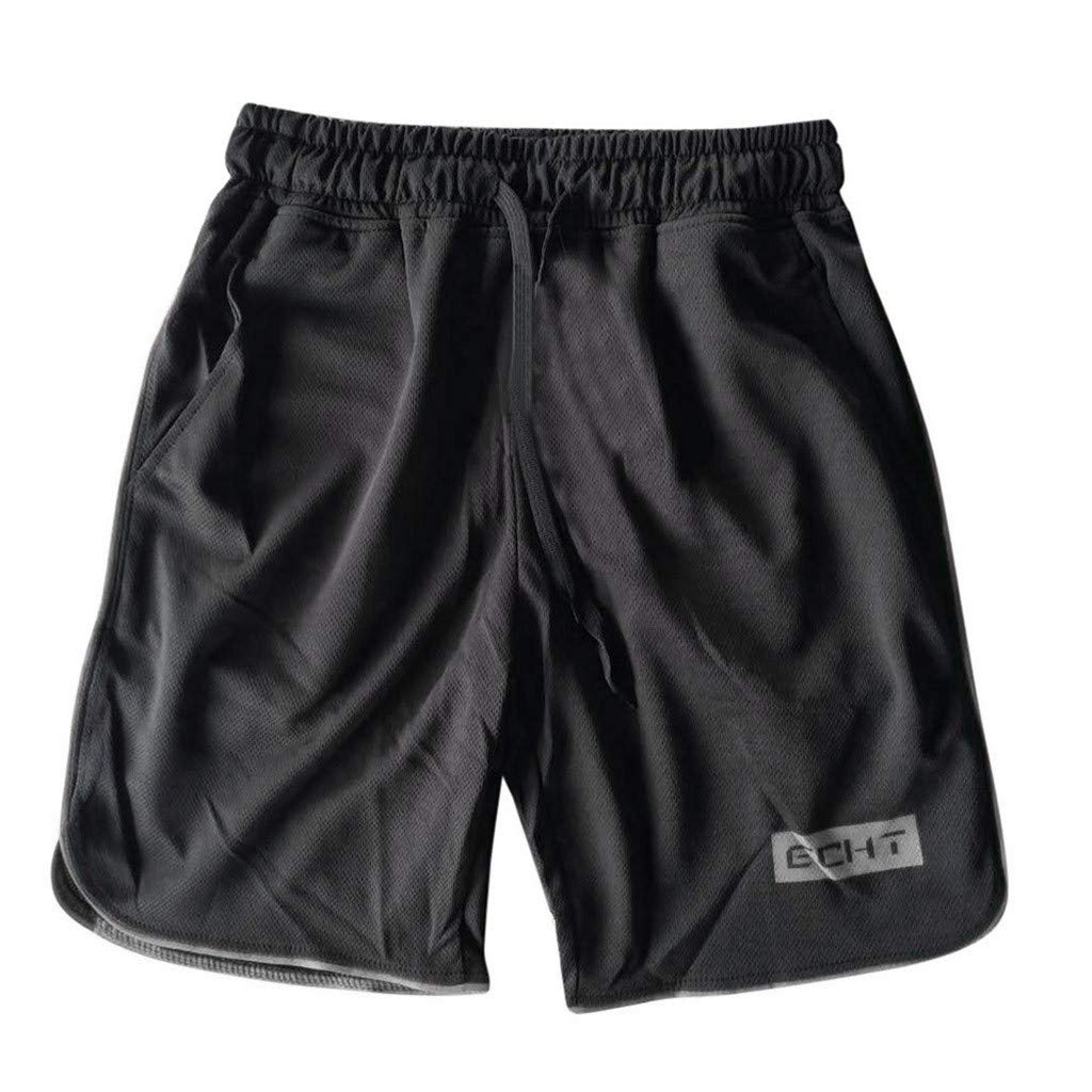 Men's Running Shorts with Built-in Liner - Breathable Workout & Training Shorts for Summer Fitness, Bodybuilding & Sports | Perfect for Gym, Jogging & Outdoor Activities