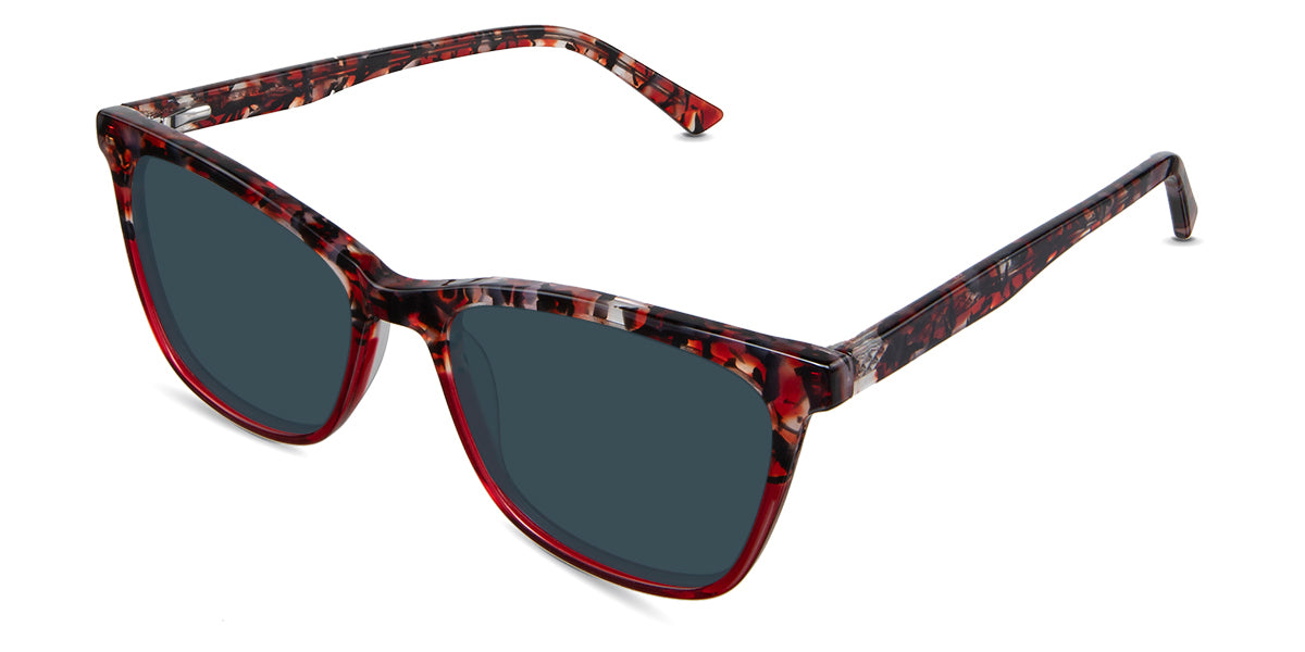 Stylish Paisley Print Women's Prescription Sunglasses – UV Protection & Fashion Eyewear for Driving, Outdoor Activities & Everyday Wear