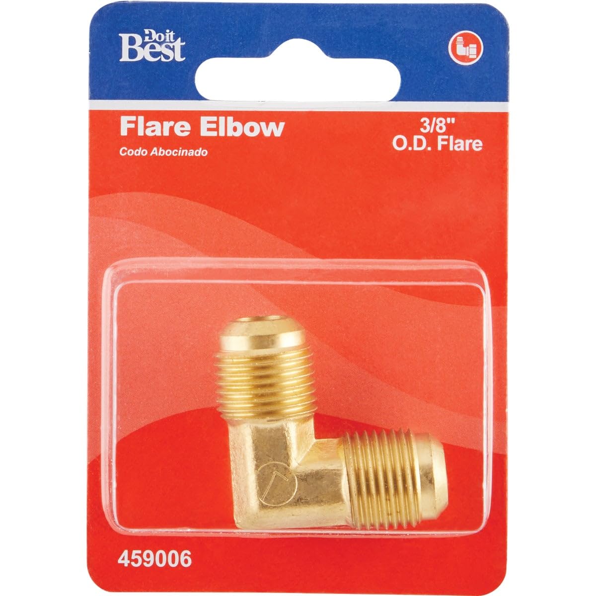 2-Way Elbow Pipe Fitting - Durable Brass Plumbing Connector for Water & Gas Lines | Perfect for Home Repairs, DIY Projects & Industrial Use