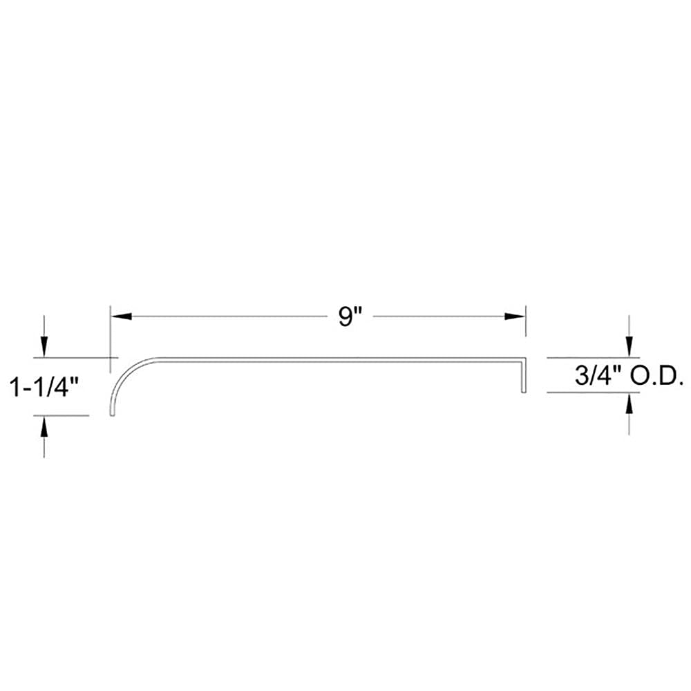 Heavy Duty Tandem Trailer Fenders - Teardrop Design for 14-16 Inch Wheels | One-Piece Construction | Perfect for Boat Trailers, Utility Trailers & RV Applications