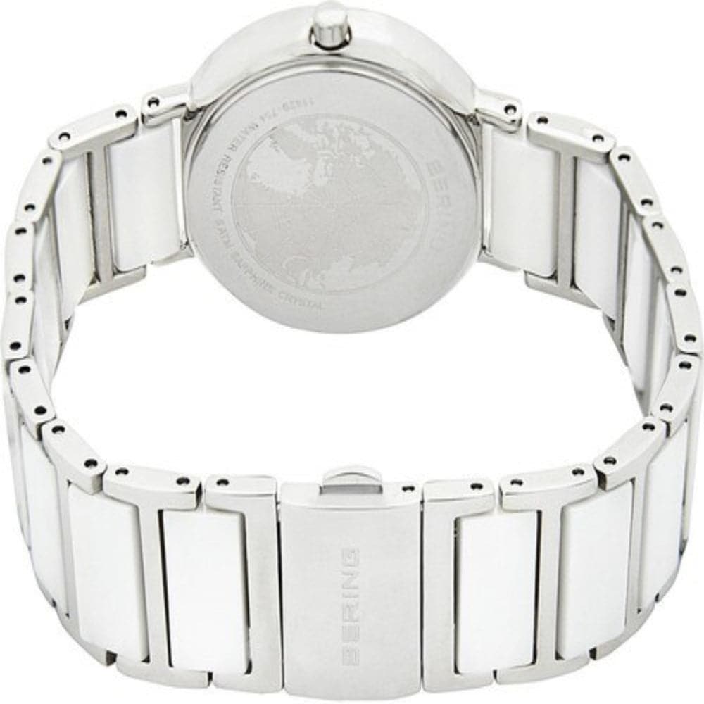 BERING 11429-754 Ceramic Women's Watch - Luxury Waterproof Ladies Wristwatch with Stainless Steel Band for Business, Party & Everyday Wear