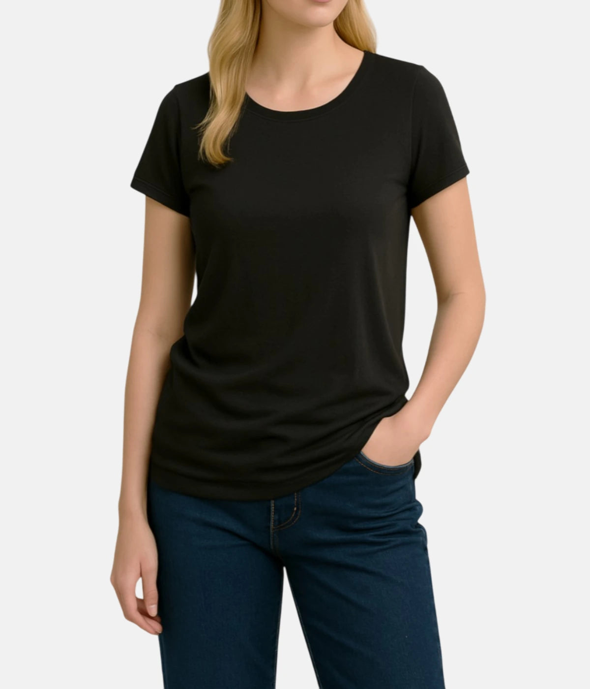Women's Merino Wool Cooler T-Shirt - Breathable & Moisture-Wicking Summer Top for Hiking, Yoga & Outdoor Activities