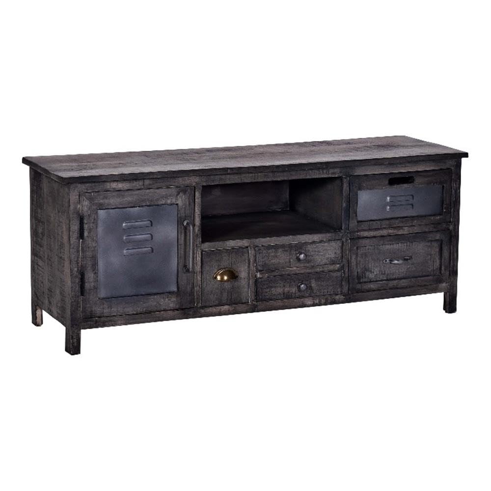 Progressive Furniture Layover Console Table - Modern Gray Entryway Sofa Table for Living Room, Hallway & Foyer Decor